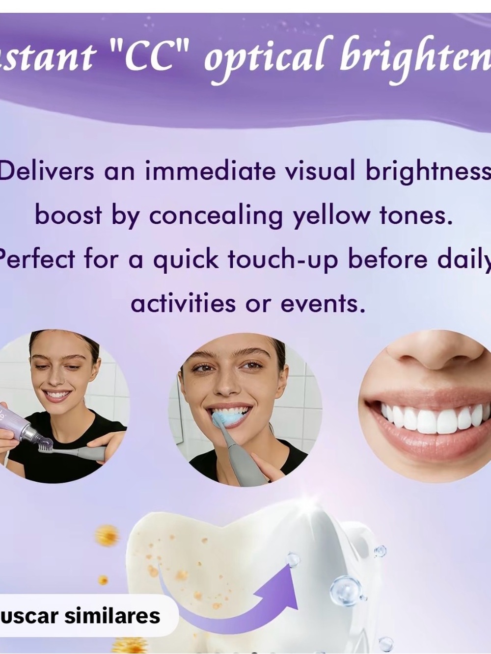 Purple Color-Correcting Toothpaste - Picture 3 of 10